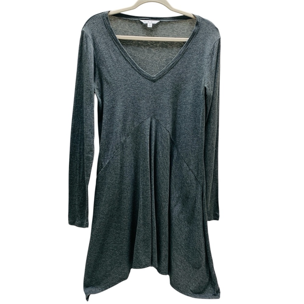 CAbi Women’s Tunic Top Gray Long-sleeve Style 250 Medium Normcore